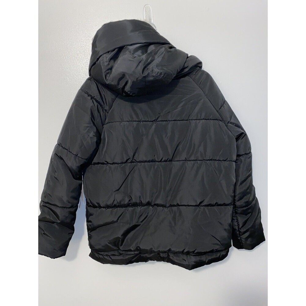 7 For All Mankind Thermal Puff Jacket Black Size Medium - Picture 2 of 7